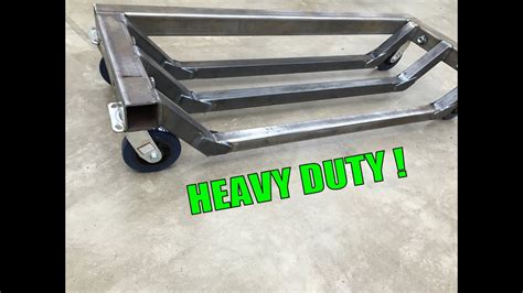 ds metal fabrication|trailer dolly with large wheels.